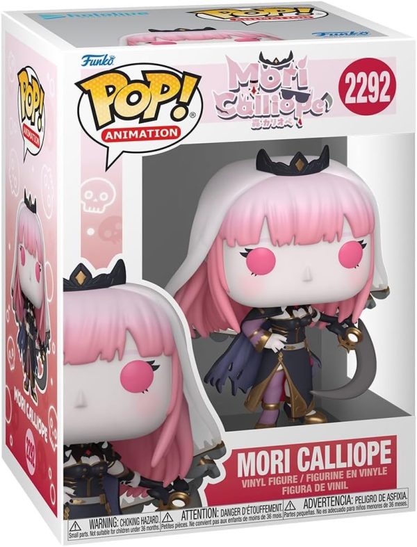 Funko Pop! Animation: Hololive - Mori Calliope - Collectable Vinyl Figure - Gift Idea - Official Merchandise - Toys for Kids & Adults - Anime Fans - Model Figure for Collectors and Display