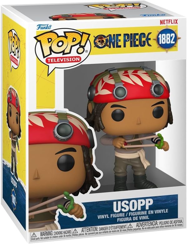 Funko Pop! TV: One Piece - Usopp - Collectable Vinyl Figure - Gift Idea - Official Merchandise - Toys for Kids & Adults - Anime Fans - Model Figure for Collectors and Display