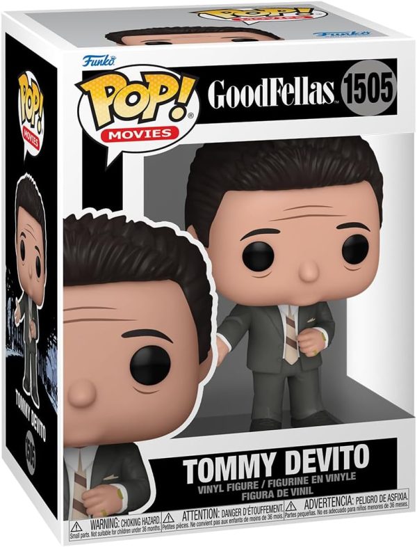 Funko POP! Movies: Goodfellas - Tommy Devito - Goodfellas 1990 - Collectable Vinyl Figure - Gift Idea - Official Merchandise - for Kids & Adults - Movies Fans - Model Figure for Collectors
