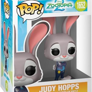 Funko Pop! Disney: Zootopia 2 - Judy Hopps - Collectable Vinyl Figure - Gift Idea - Official Merchandise - Toys for Kids & Adults - Disney Fans - Model Figure for Collectors and Display
