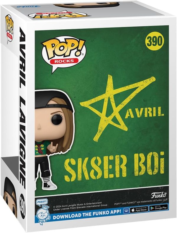 Funko POP! Rocks: Avril Lavigne - Sk8ter Boi - Collectable Vinyl Figure - Gift Idea - Official Merchandise - for Kids & Adults - Music Fans - Model Figure for Collectors and Display