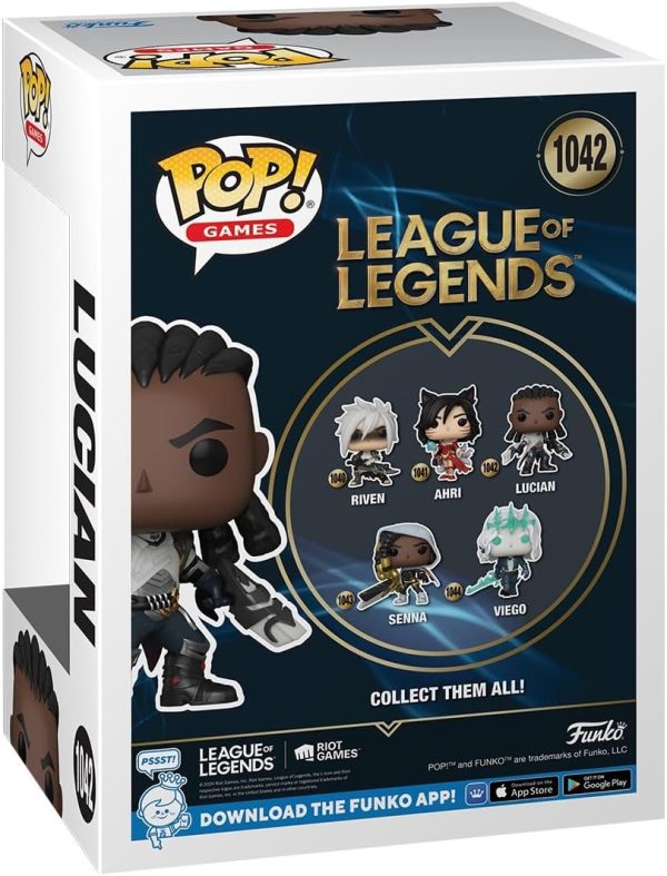 Funko POP Games: LOL - Lucian - League of Legends - Collectable Vinyl Figure - Gift Idea - Official Merchandise - for Kids & Adults - Video Games Fans - Model Figure for Collectors and Display