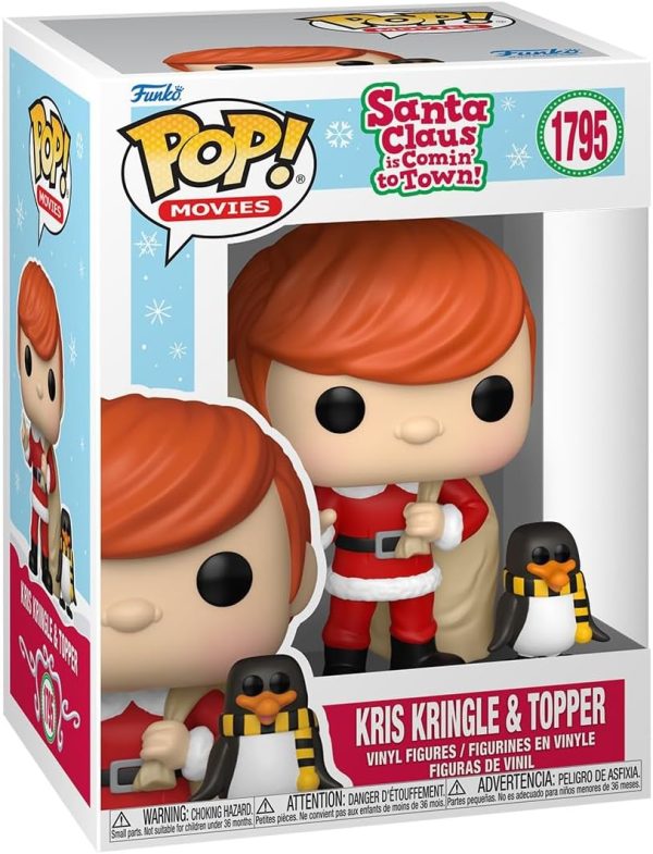 Funko Pop! & Buddy: Santa Claus is Comin' to Town - Kris Kringle with Topper - Collectable Vinyl Figure - Gift Idea - Official Merchandise - Toys for Kids & Adults - Movies Fans