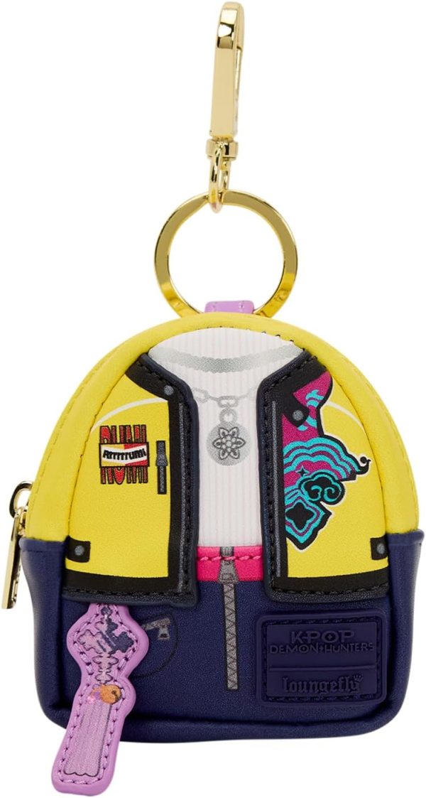 Loungefly KPop Demon Hunters Cosplay Mystery Mini Backpack Keychain Charm