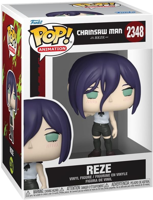 Funko Pop! Animation: Chainsaw Man Reze - Reze - 1/6 Odds for Rare Chase Variant - Collectable Vinyl Figure - Gift Idea - Official Merchandise - Toys for Kids & Adults - Anime Fans
