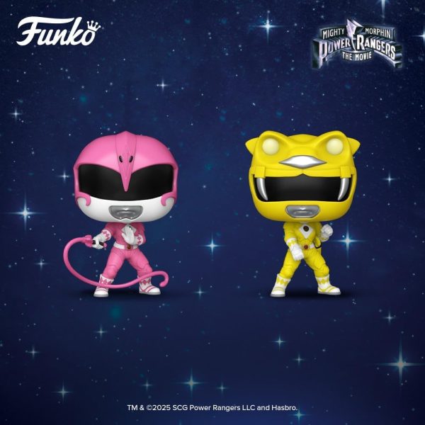 Funko Pop! Movies: Mighty Morphin Power Rangers: The Movie - Yellow Ranger - Power Rangers Movie - Collectable Vinyl Figure - Gift Idea - Official Merchandise - Toys for Kids & Adults - Movies Fans