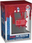 Funko Pop! Protector Printed UV: Dripping Red Blood Pop Protector - Premium Protector Display Cases Pop Collectable Vinyl Figures - Durable and Stackable Storage