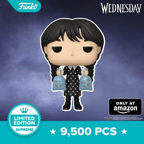 Funko Pop! Supreme LE: Wednesday - Wednesday Addams - Collectable Vinyl Figure - Gift Idea - Official Merchandise - Toys for Kids & Adults - TV Fans - Model Figure for Collectors and Display