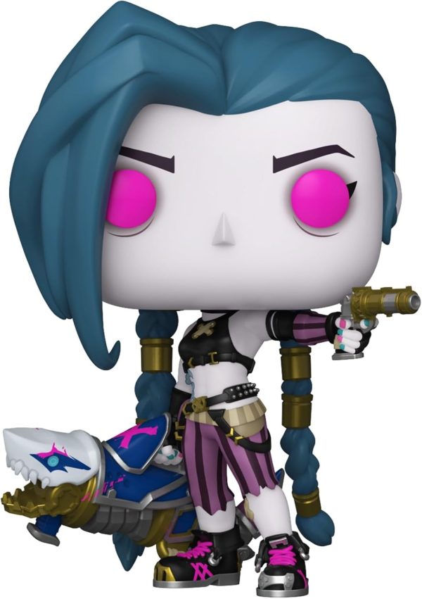 Funko POP TV: Arcane LOL - Jinx - Arcane: League of Legends - Collectable Vinyl Figure - Gift Idea - Official Merchandise - for Kids & Adults - TV Fans - Model Figure for Collectors and Display