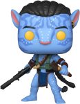 Funko POP! Movies: Avatar: The Way of Water - Jake Sully - (Battle) - Collectable Vinyl Figure - Gift Idea - Official Merchandise - for Kids & Adults - Movies Fans - Model Figure for Collectors