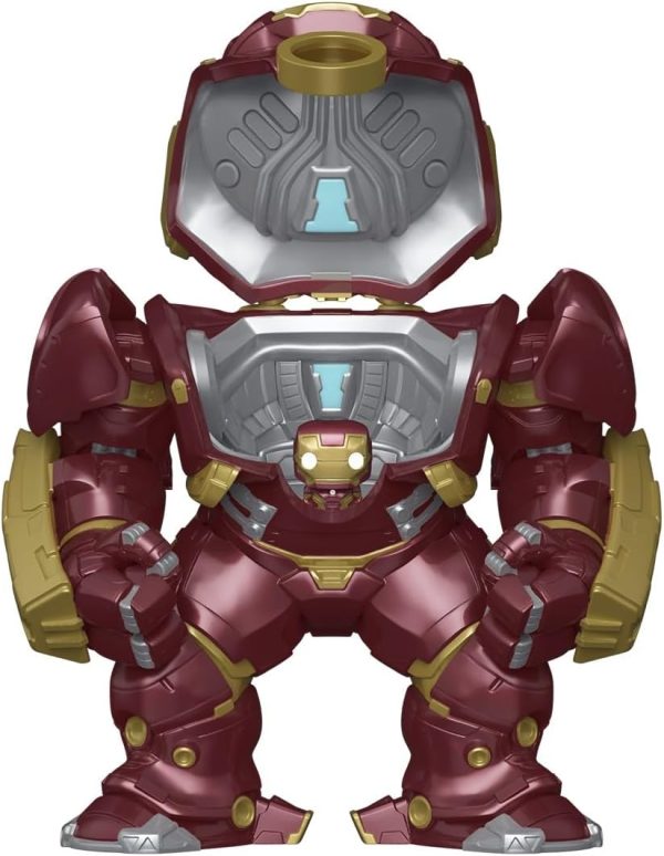 Funko Bitty Pop! Bots: Marvel - Hulkbuster with Iron Man - Collectable Vinyl Figure - Gift Idea - Official Merchandise - Toys for Kids & Adults - for Collectors and Display