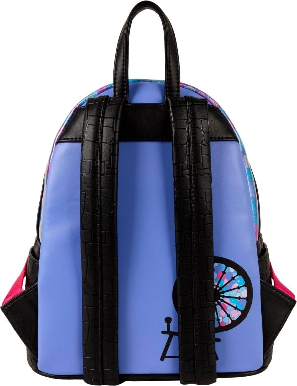 Loungefly Disney Princess Stained Glass: Sleeping Beauty Mini-Backpack. Amazon Exclusive