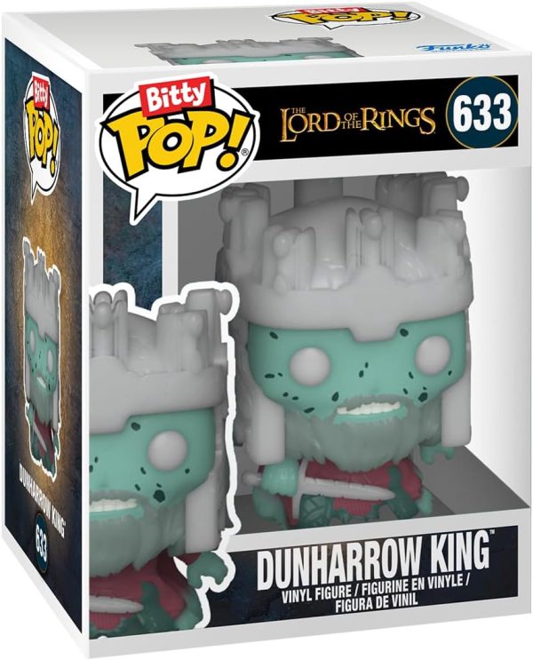 Funko Bitty POP! Lord of The Rings - Witch King. 4-Pack? and A Surprise Mystery Mini Figure - 0.9 Inch (2.2 Cm) - Lord of The Rings Collectable - Stackable Display Shelf Included - Gift Idea