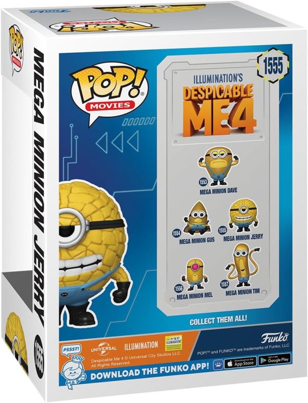 Funko POP! Movies: Despicable Me 4 ?C Super Jerry - Despicable Me: Minions - Collectable Vinyl Figure - Gift Idea - Official Merchandise - for Kids & Adults - Movies Fans - Model Figure for Collectors