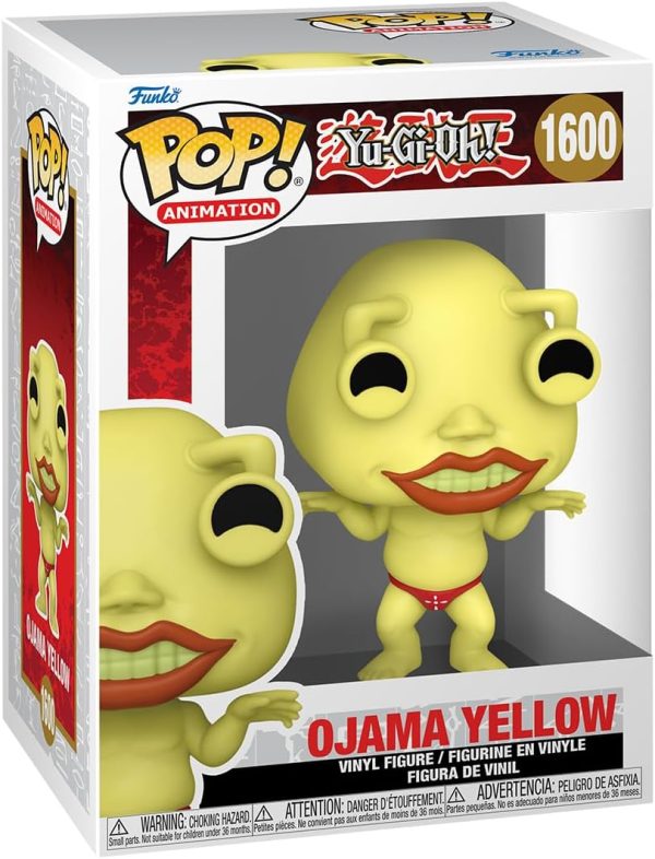 Funko POP! Animation: Yu-Gi-Oh! - Ojama Yellow - Collectable Vinyl Figure - Gift Idea - Official Merchandise - for Kids & Adults - Anime Fans - Model Figure for Collectors and Display