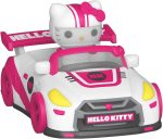 Funko Pop! Bitty Ride: Sanrio- Racecar with Hello Kitty - 0.9 Inch and 1.3 Inch (2.3 and 3.3 Cm) - Sanrio Collectable - Official Merchandise - Gift Idea - Toys for Kids & Adults