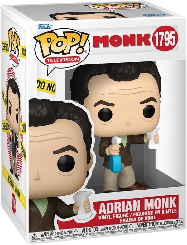 Funko Pop! NBCU TV: Adrian Monk - Collectable Vinyl Figure - Gift Idea - Official Merchandise - Toys for Kids & Adults - TV Fans - Model Figure for Collectors and Display