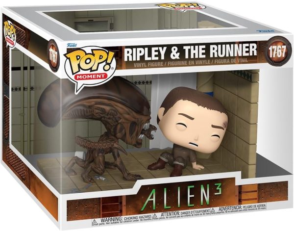 Funko Pop Moment: Alien 3- Ellen Ripley & The Runner - Alien Classic - Collectable Vinyl Figure - Gift Idea - Official Merchandise - Toys for Kids & Adults - Sci-Fi Fans