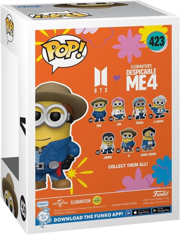 Funko POP! Rocks: Minions X BTS - V - BTS + Minions - Collectable Vinyl Figure - Gift Idea - Official Merchandise - for Kids & Adults - Movies. Music Fans - Model Figure for Collectors and Display