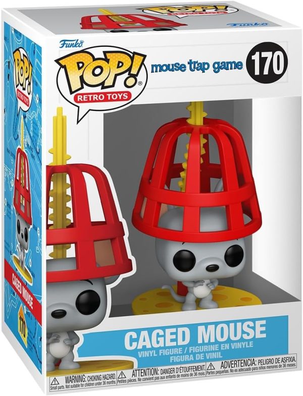 Funko Pop! Games: Mouse Trap - Caged Mouse - Collectable Vinyl Figure - Gift Idea - Official Merchandise - Toys for Kids & Adults - Hasbro Fans - Model Figure for Collectors and Display