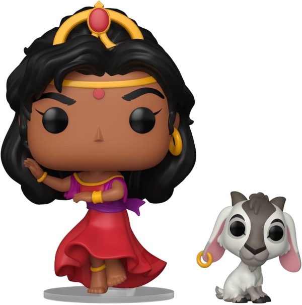 Funko Pop! & Buddy: Hunchback of Notre Dame - Esmeralda and Djali - Collectable Vinyl Figure - Gift Idea - Official Merchandise - Toys for Kids & Adults - Movies Fans