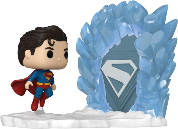 Funko Pop! Moment: Superman 2025 - Superman and the Fortress of Solitude - Collectable Vinyl Figure - Gift Idea - Official Merchandise - Toys for Kids & Adults - Movies Fans - For Collectors & Display