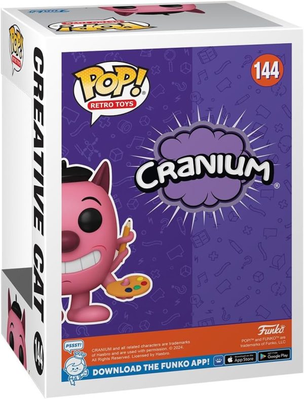 Funko POP Games: Cranium - Creative Cat - Collectable Vinyl Figure - Gift Idea - Official Merchandise - for Kids & Adults - Games Fans - Model Figure for Collectors and Display
