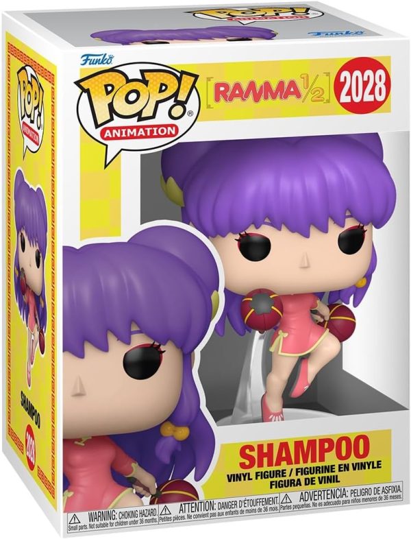 Funko Pop! Animation: Ranma 1/2 - Shampoo - 1/6 Odds for Rare Chase Variant - Collectable Vinyl Figure - Gift Idea - Official Merchandise - Toys for Kids & Adults - Anime Fans