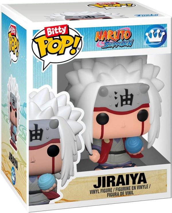 Funko Pop! Bitty: Naruto Shippuden - Minato Namikaze. Orochimaru. Tsunade. and Jiraiya - 0.9 Inch (2.2 Cm) - Anime Collectable - Gift Idea - Stackable Display Shelf Included
