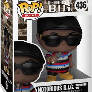 Funko Pop Rocks: Notorious Big B.I.G. Summer '95 - Biggie - Collectable Vinyl Figure - Gift Idea - Official Merchandise - Toys for Kids & Adults - Music Fans - Model Figure for Collectors
