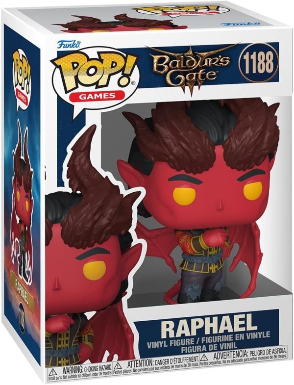 Funko Pop! Games: Baldur's Gate 3 - Raphael - Collectable Vinyl Figure - Gift Idea - Official Merchandise - Toys for Kids & Adults - Video Games Fans - Model Figure for Collectors and Display