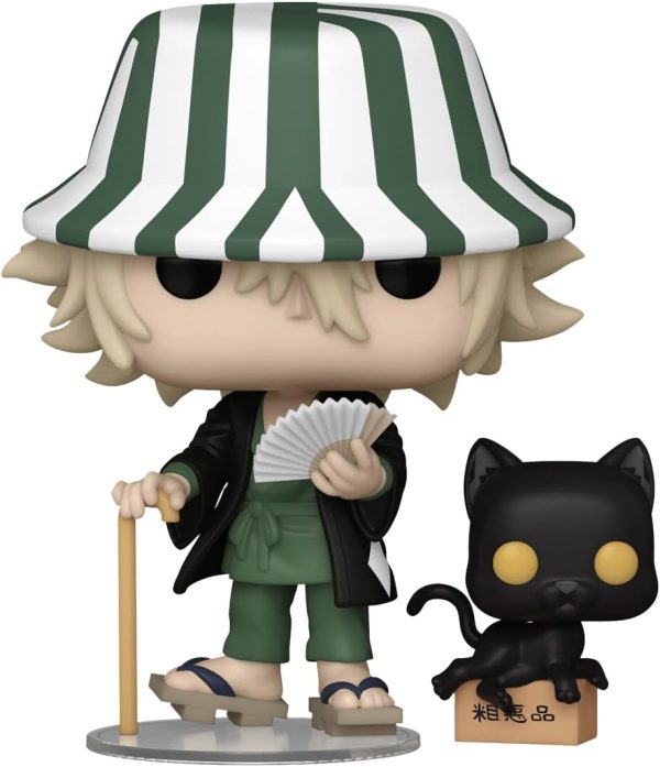 Funko POP! Animation: Bleach - Kisuke Urahara with Yoruichi - Bleach - Collectable Vinyl Figure - Gift Idea - Official Merchandise - for Kids & Adults - Anime Fans - Model Figure for Collectors