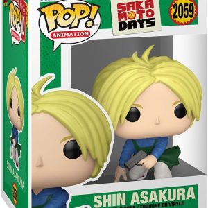 Funko Pop! Animation: Sakamoto Days - Shin Asakura - Collectable Vinyl Figure - Gift Idea - Official Merchandise - Toys for Kids & Adults - Anime Fans - Model Figure for Collectors and Display