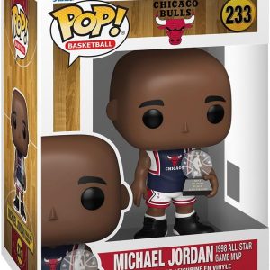 Funko Pop! NBA: Bulls - Michael Jordan - 1998 All-Star Game MVP - Collectable Vinyl Figure - Gift Idea - Official Merchandise - Toys for Kids & Adults - Sports Fans - Figure for Collectors and Display