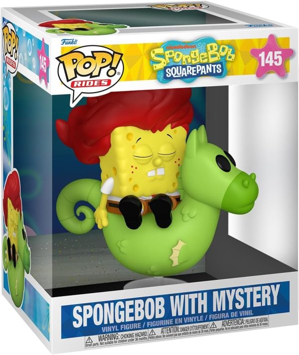 Funko Pop! Rides Deluxe: SpongeBob SquarePants - Spongebob with Mystery - Collectable Vinyl Rigure - Gift Idea - Official Merchandise - Toys for Kids & Adults - Model Figure for Collectors and Display