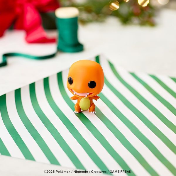 Funko Pop! Bitty: Pokemon - Charmander. Jolteon. Lapras. and Rattata - 0.9 Inch (2.2 Cm) Collectable - Stackable Display Shelf Included - Gift Idea - Party Bags Stocking