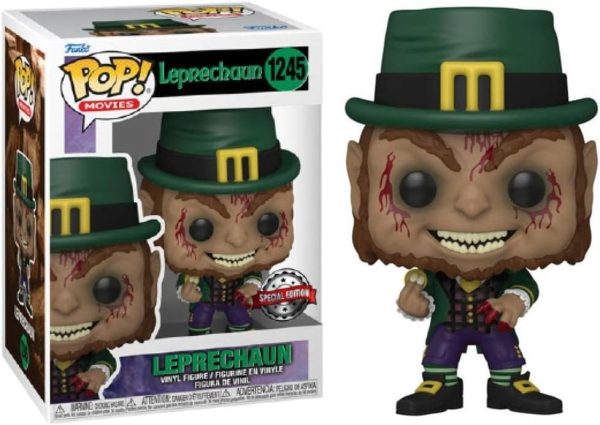 Funko Pop Movies: Leprechaun - Leprechaun - (Bloody). Amazon Exclusive - Collectable Vinyl Figure - Gift Idea - Official Merchandise - Toys for Kids & Adults - Horror Fans