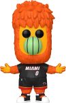 Funko POP! NBA: Mascots - Miami - Burnie The Fireball - Collectable Vinyl Figure - Gift Idea - Official Merchandise - for Kids & Adults - Sports Fans - Model Figure for Collectors and Display