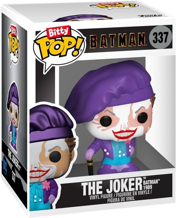 Funko Bitty POP! Batman 85th - Catwoman. 4-Pack and A Surprise Mystery Mini Figure - 0.9 Inch (2.2 Cm) - DC Comics Collectable - Stackable Display Shelf Included - Gift Idea - Party Bags Stocking