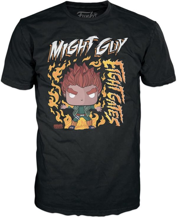 Funko Pop! Boxed Tee: Naruto - Eight Gates. Might Guy - XS