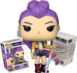 Funko Kpop Demon Hunters Rumi How It's Done with Saingeom Sword + ToyBop Protector: Pop! TV Animation Vinyl Figure (Bundled with Pop Protector Collector Case Gift Set)