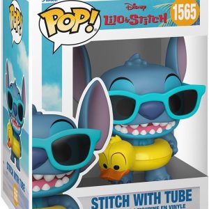 Funko Pop! Disney: Lilo and Stitch - Stitch with Tube - Collectable Vinyl Figure - Gift Idea - Official Merchandise - Toys for Kids & Adults - Cartoon/Animation Fans - Model Figure for Collectors