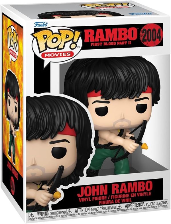 Funko Pop! Movies: Rambo - John Rambo - Collectable Vinyl Figure - Gift Idea - Official Merchandise - Toys for Kids & Adults - Movies Fans - Model Figure for Collectors and Display