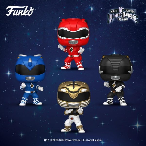 Funko Pop! Movies: Mighty Morphin Power Rangers: The Movie - Blue Ranger - Power Rangers Movie - Collectable Vinyl Figure - Gift Idea - Official Merchandise - Toys for Kids & Adults - Movies Fans