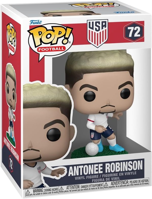 Funko Pop! Football: USA - Antonee Robinson - World Cup 2026 - Collectable Vinyl Figure - Gift Idea - Official Merchandise - Toys for Kids & Adults - Sports Fans - Model Figure for Collectors