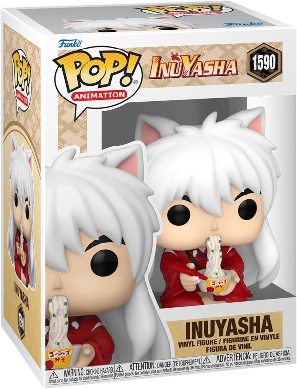 Funko POP! Animation: Inuyasha - Inuyasha - (Eating) - Collectable Vinyl Figure - Gift Idea - Official Merchandise - for Kids & Adults - Anime Fans - Model Figure for Collectors and Display