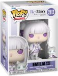 Funko Pop! & Buddy: Re: Zero - Emilia with Puck - Collectable Vinyl Figure - Gift Idea - Official Merchandise - Toys for Kids & Adults - Anime Fans - Model Figure for Collectors