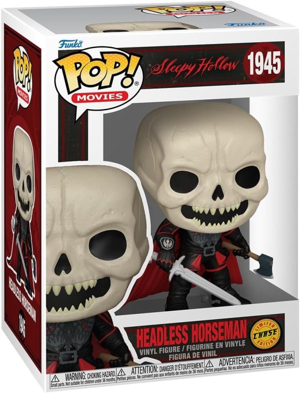 Funko Pop! Movies: Sleepy Hollow - Headless Horseman with Chase - Collectable Vinyl Figure - Gift Idea - Official Merchandise - Toys for Kids & Adults - Horror Fans - Model Figure for Collectors