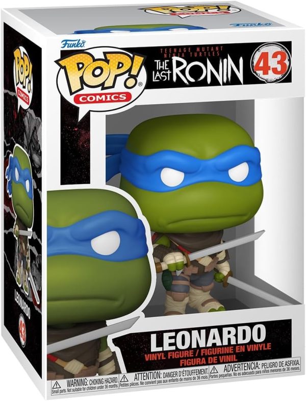 Funko Pop Comics: Teenage Mutant Ninja Turtles (TMNT) LR - Leonardo? - TMNT Comics - Collectable Vinyl Figure - Gift Idea - Official Merchandise - Toys for Kids & Adults - Superheroes Fans
