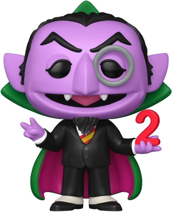 Funko Pop! TV: Sesame Street - The Count - Collectable Vinyl Figure - Gift Idea - Official Merchandise - Toys for Kids & Adults - TV Fans - Model Figure for Collectors and Display